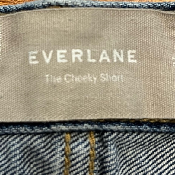 Everlane The Cheeky Short Denim Shorts Size 27 - Picture 12 of 14